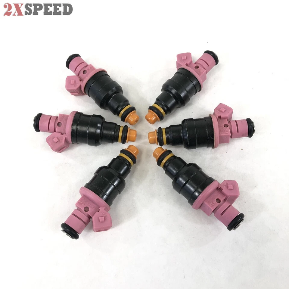 6x Inyectores de combustible para camioneta Dodge B1500 B2500 Dakota Ram 1500 3,9 L 0280150998 Foto 2 de 4