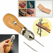 Professional Stitching Speedy Stitcher Leather Craft Sewing Awl Needle Tool Kit