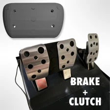 Logitech G25 / G27 / G29 / G920 Double Brake Clutch Pedal Adapter Joiner