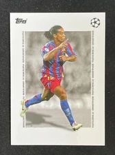 Ronaldinho 2025 Topps Simplicidad Simplicity FC Barcelona Legend Card