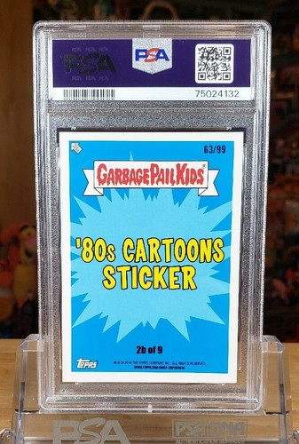 Garbage Pail Kids Adored Adora SHE-RA Blue PSA 10 GEM MOTU He HE-MAN Masters 80s - Picture 3 of 3