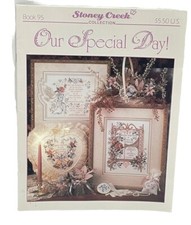 Stoney Creek Our Special Day Book 95 Cross Stitch Booklet Wedding Keepsakes