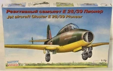 Eastern Express #72259 Jet Aircraft Closter E 28/39 Pioneer 1:72 Scale -Open Box