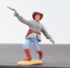 Timpo Toys Swoppet Style 54mm First Version Confederate Officer with pistol