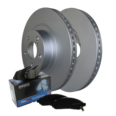 Front Brake Kit 293mm Rotors & Akebono Ceramic Pads For Forester Turbo Automatic