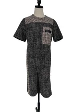 Carlisle New York Women’s Tweed Dress Multicolor Lined Sz 10 M