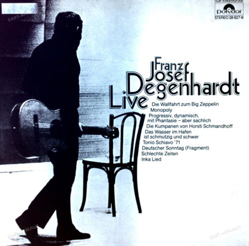 Franz Josef Degenhardt - Live LP (VG/VG) . - Picture 1 of 1