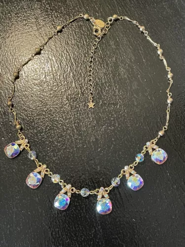Kirks Folly Fairy Mist Sparkle Necklace, 18” Long
