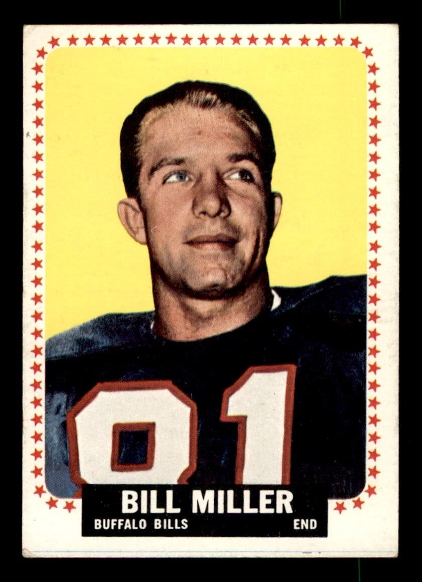 1964 Topps Football #32 Bill Miller VG *e1