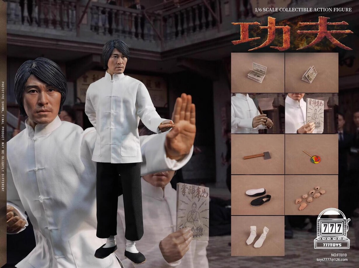 777TOYS 1/6 FT010 Kung Fu Hustle Stephen Chow Action Figure | eBay