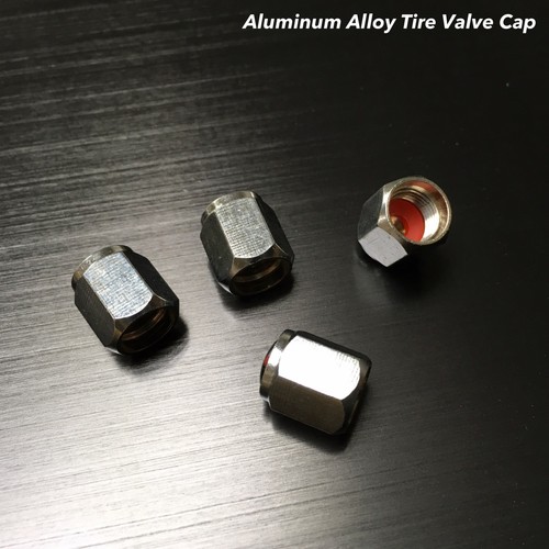 4x Aluminium alloy tire air valve stem cap wheel Fits Lexus IS350 IS300