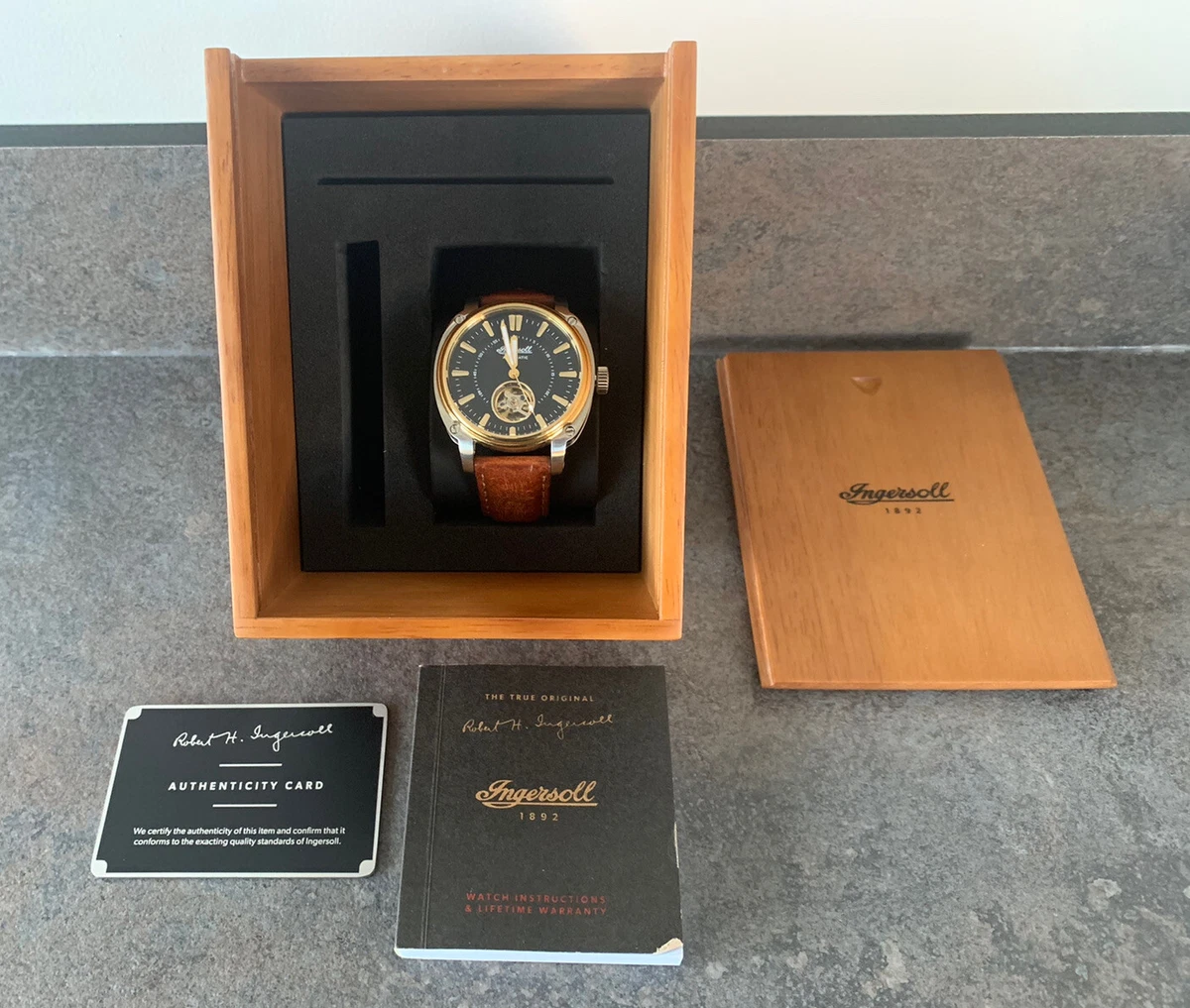 Ingersoll automatic stainless on sale steel watch