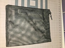 Misty Mountain Mesh Bag Pull-string 15" x 12" Black - New Other