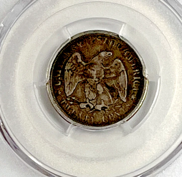 1875-S Twenty Cent Piece : PCGS VF25 - Image 4 of 4