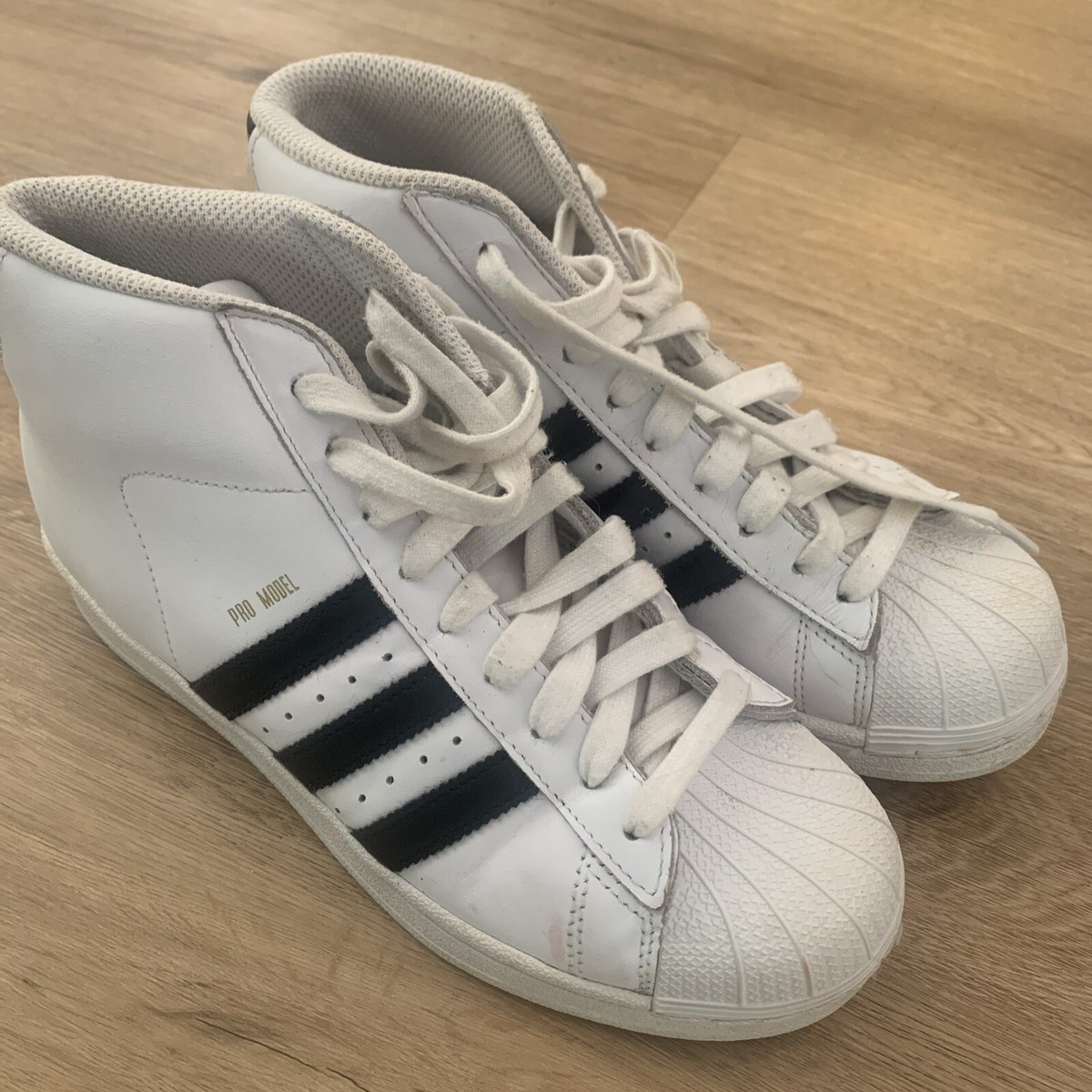 Adidas Originals Pro Model Shell Toe High Tops Adidas Pro Model