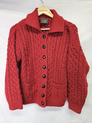 超美品❣️ FRAMeWORK CARRAIG DONN カーディガン Carraig Donn Cardigan Size S Solid Red Womens Sweater Wool | eBay