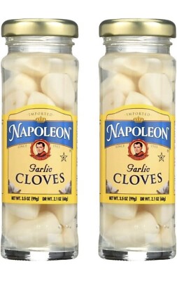 Napoleon high quality pickled garlic cloves | 3.5oz each pack of 2