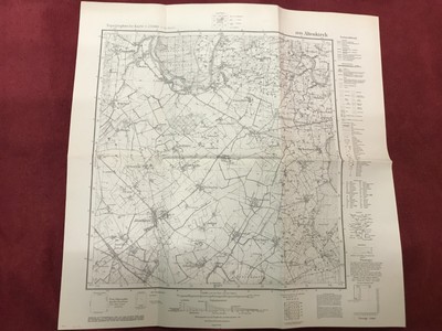 Map 1915 MALOMOSCHAISKOJE-No.1099-Altenkirch-Маломожайское-Neman-Kaliningrad