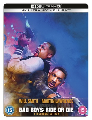 Bad Boys: Ride or Die SteelBook (4K UHD Blu-ray) Martin Lawrence (UK IMPORT)
