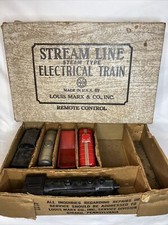 Marx Stream Line 4222 Electric Freight Train Set Steam Type Electrical Train P7
