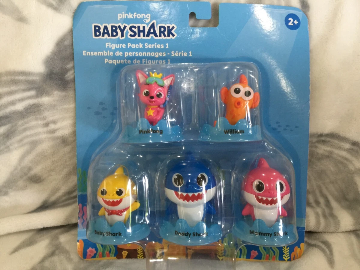 Baby shark cheap plastic figures