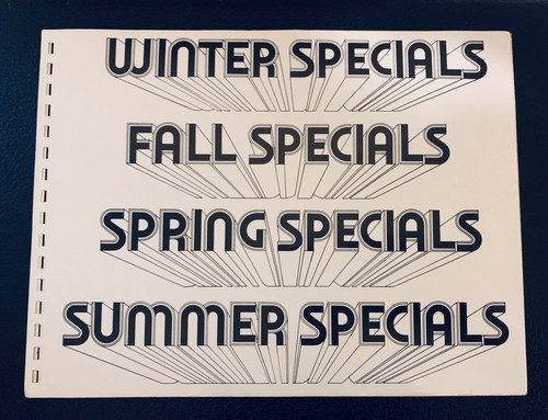 Vintage 70”s Dynamic Graphics Clip Art Designs The 4 Seasons 67 Pg Advertising - 第 10/10 張圖片