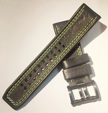 Luminox Watch Strap Series Tony Kanaan 1180 26mm Leather FE1180.20B New 87€ A23