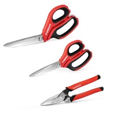 Goldblatt 3PCS Heavy Duty Scissor Multipurpose Scissor Drop Forged Blade Scissor