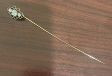 90  s Bridal Hairpin Crystal Gold tone