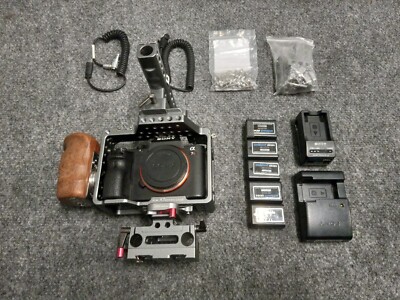 Sony Alpha a7R II Digital Camera - Black w/ Tilta Cage bundle