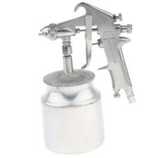 Adjustable Manual Paint Spray Can Stainless Steel Pressure Feed Spray Gun Tool