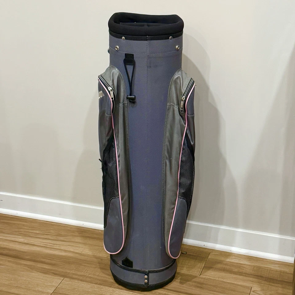 "Bolsa de golf Wilson Hope cáncer de mama púrpura rosa divisor de 5 vías 5 bolsillos 34"" llevar" Foto 4 de 4