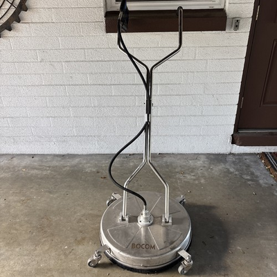 #ad BOCOM 24 Inch Stainless Steel Pressure Washer Surface Cleaner 4000 PSI Power $349.00