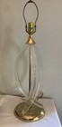 DOROTHY THORPE  PRETZEL LUCITE LAMP - NO SHADE-RARE-VINTAGE — photo 1