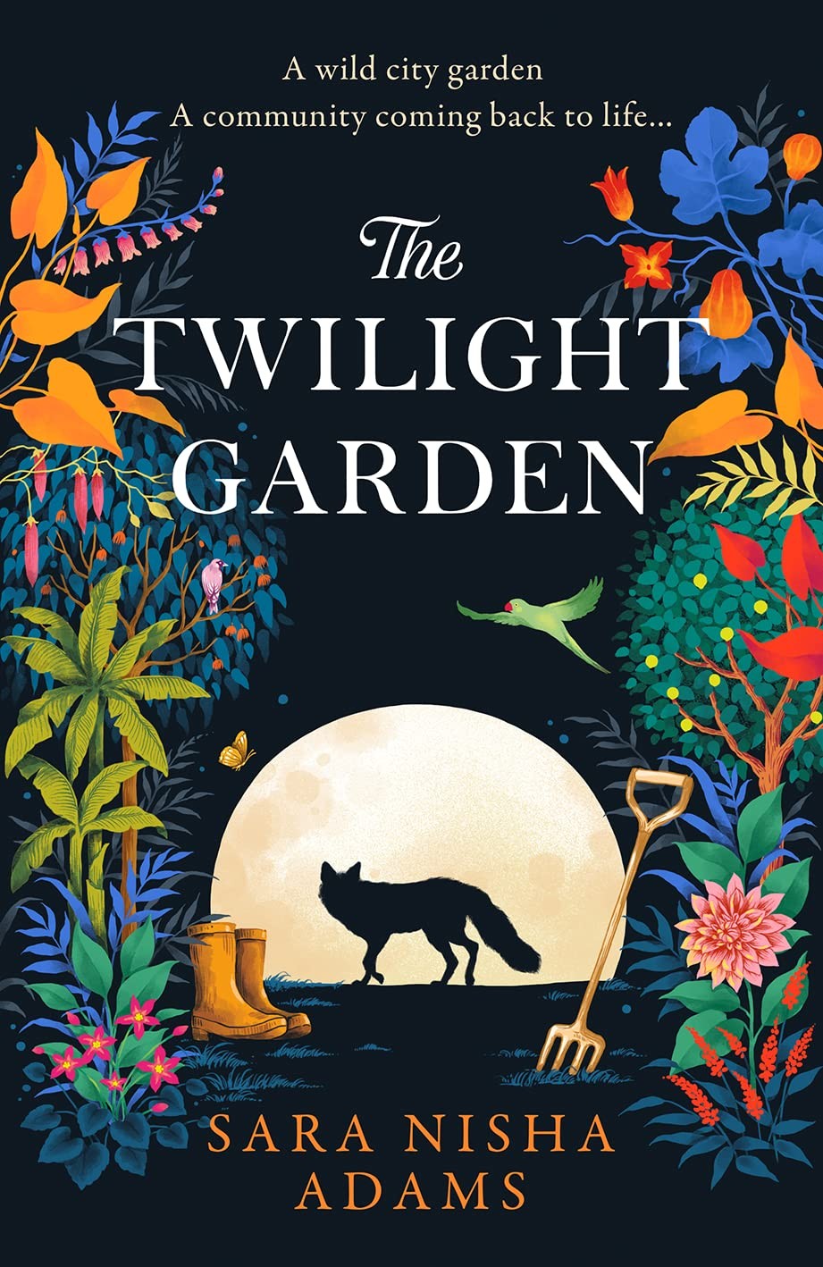 SIGNED; SARA NISHA ADAMS - The Twilight Garden (2023-1st) Hardback Mystery Novel - Image 2