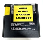 Where in Time Is Carmen Sandiego (Sega Genesis, 1992) Cartridge Only (Tested)