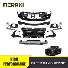For 2021 2022 Chevy Colorado Z71 Front Bumper Cover Kit W/ Grille & Fog Lights
