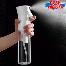 Continuous Mist Hair Spray Bottle Barber Water Sprayer Salon Plant Mister Bottle