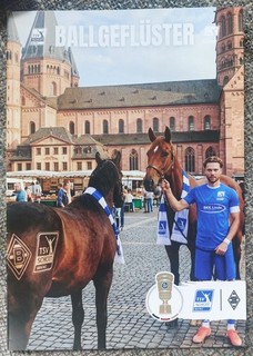 Programm TSV Schott Mainz Borussia Mönchengladbach 23.8.2026 DFB Pokal 2026/27