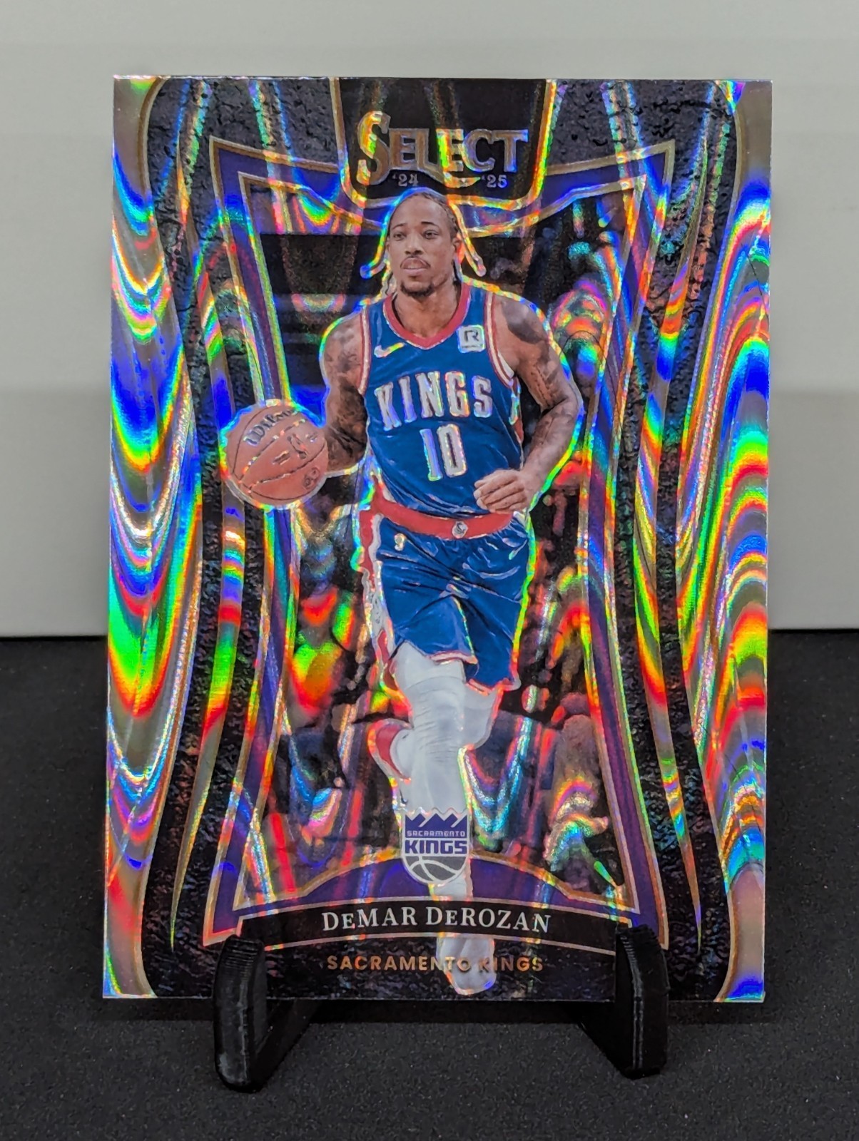 DeMar DeRozan 2024-25 Panini-Select #305 Tectonic Prizm Mezzaine King