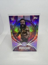 2025 Topps WWE Universe Roman Reigns RAGE Insert RA-29 SmackDown
