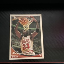 Topps 1993-94 Michael Jordan #23 Chicago Bulls NBA Basketball Card Base Set