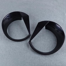 2pcs Lamp Cover Headlight Cover Lampshade Fit for Jeep Renegade FL 2015-2018