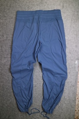Lululemon Damen Jogginghose Gr. L blau Stretch sportlich C8N16
