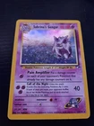 Sabrina's Gengar Holo Rare Gym Heroes Card 14/132 LP