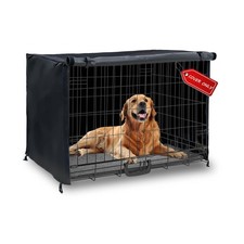 Dog Crate Cover 42in Waterproof Pet Kennel Cover for Outdoor/Indoor Protectio...