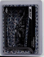 2025 Topps Chrome F1 George Russell Laser Refractor #79 Formula 1