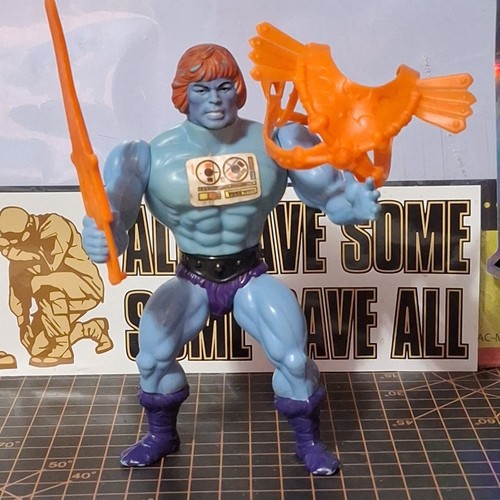 Vtg FAKER Motu Masters Of The Universe He-Man Action Figure Complete B6ff