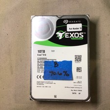Seagate Exos X10 10TB Enterprise HDD - NIST WIPED B Grade