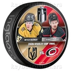 2026 Stanley Cup Final Dueling Matchup Player Puck Vegas Marner vs Carolina Aho